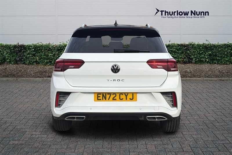 Used VW T-Roc R-line 150 HP (110 kW) 2023 White SUV