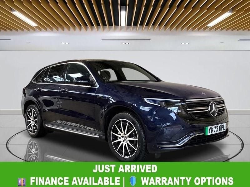 Used Mercedes EQC400 AMG line 300 kW (408 HP) 2023 Blue SUV