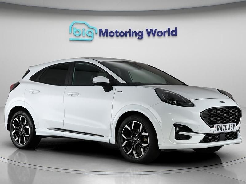 White Used 2020 Ford Puma Gen-E ST-Line X Hatchback | £15,000 (Good price) - Image 1/4