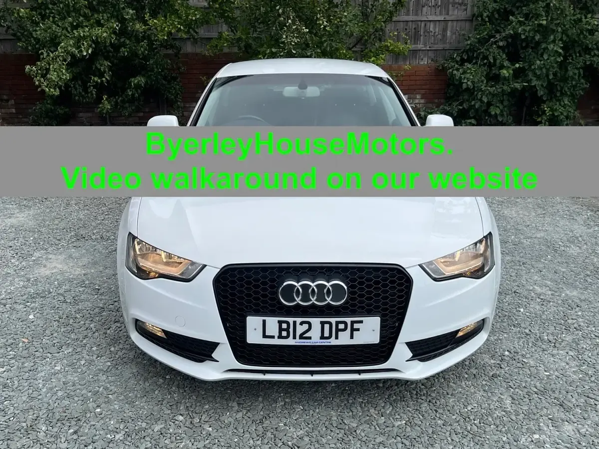 Used Audi A5 Sportback 2012 White Hatchback