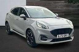 Grey Used 2022 Ford Puma Gen-E ST-Line X SUV | £15,249 (Fair price) - Image 1/4