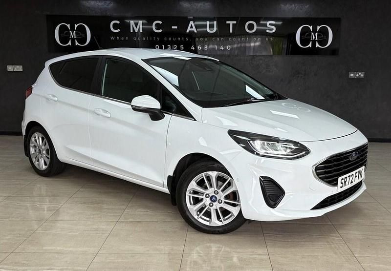 White Used 2023 Ford Fiesta Titanium Hatchback | £11,490 (Good price) - Image 1/4