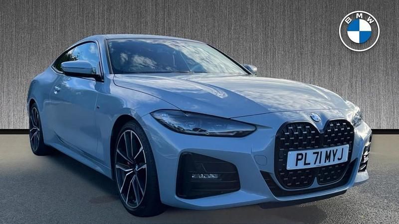 Grey Used 2022 BMW 420 M Sport Coupe | £28,499 (Fair price) - Image 1/4