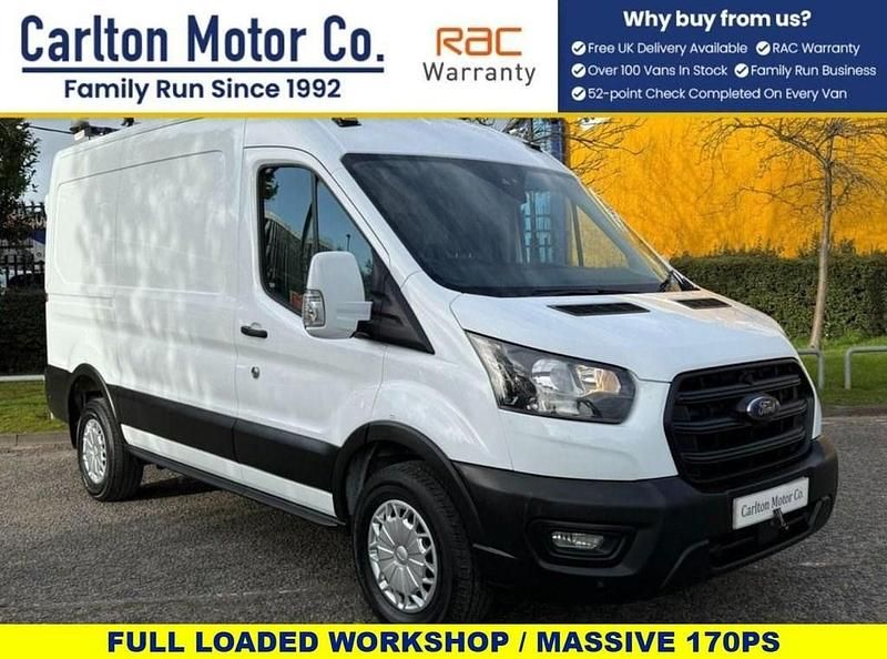 Used Ford Transit S 170 HP (125 kW) 2020 White Van
