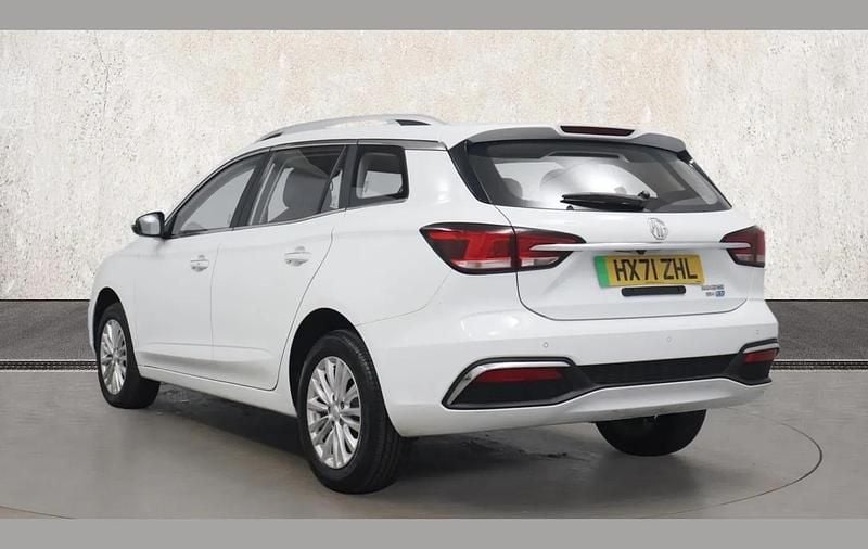 Used MG MG5 EV Exclusive 114 kW (156 HP) 2021 White Estate