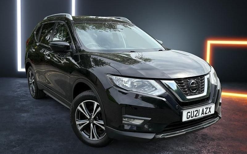 Black Used 2021 Nissan X-Trail N-Connecta SUV | £17,500 (Good price) - Image 1/4