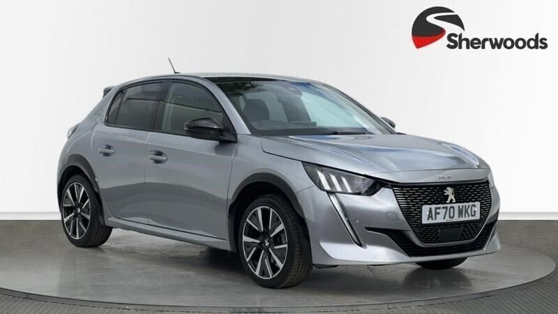 Grey Used 2020 Peugeot 208 GT-line Hatchback | £15,813 (Fair price) - Image 1/4