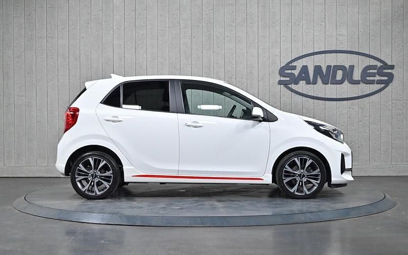 Used Kia Picanto GT-Line 101 HP (74 kW) 2021 White Hatchback