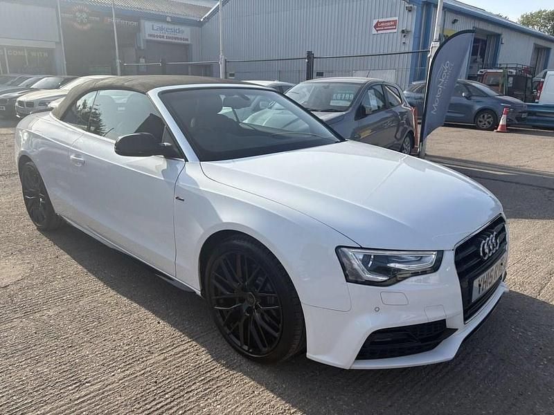 Used Audi A5 Cabriolet S-Line 2015 White Cabriolet