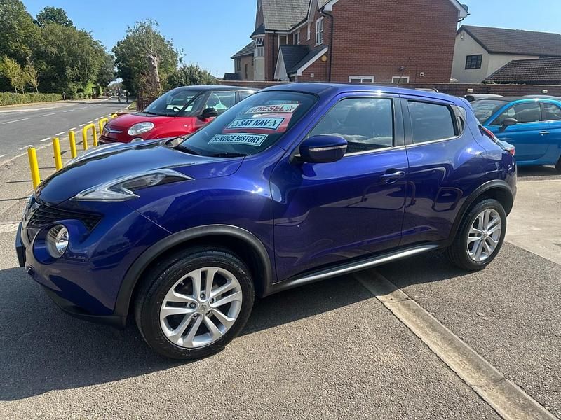 Used Nissan Juke Acenta Premium 2014 Blue SUV
