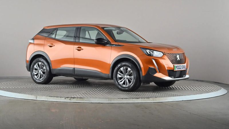Orange Used 2022 Peugeot e-2008 Active Premium SUV | £11,798 (Fair price) - Image 1/4