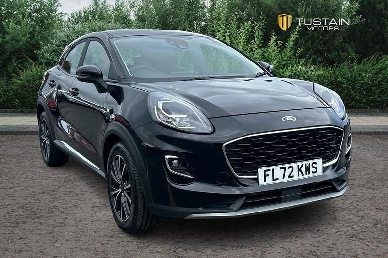 Black Used 2022 Ford Puma Gen-E Titanium SUV | £14,999 (Good price) - Image 1/4