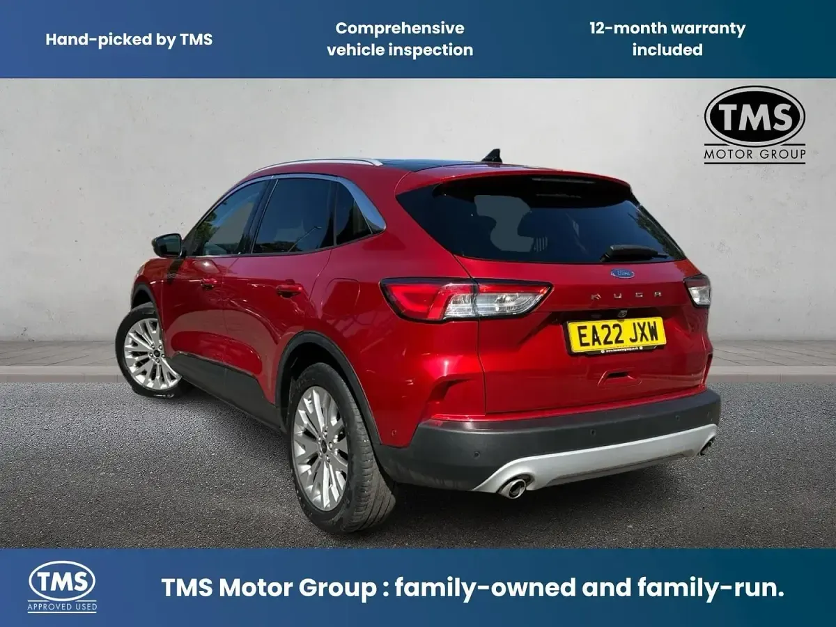 Used Ford Kuga Titanium 120 HP (88 kW) 2022 Red SUV