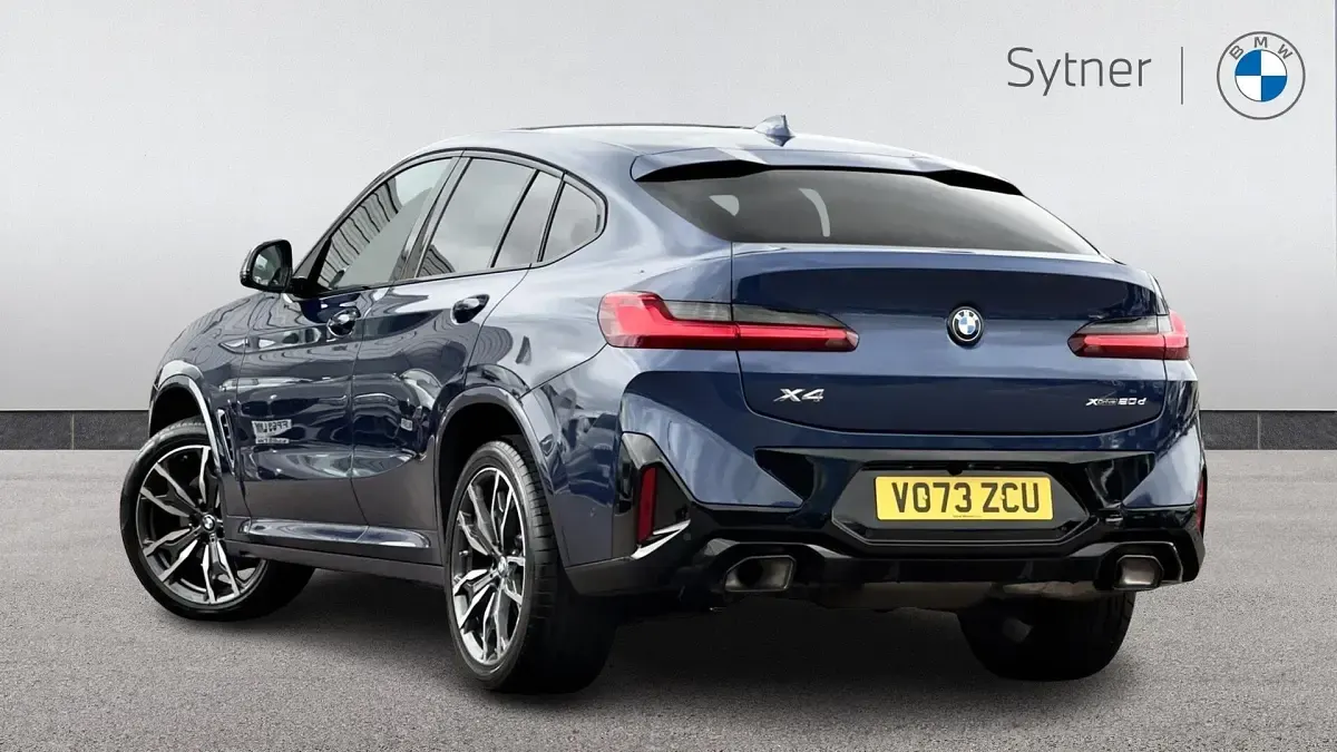 Used BMW X4 M Sport 187 HP (137 kW) 2023 Blue SUV
