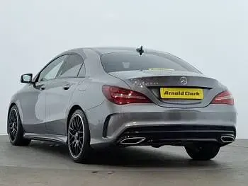 Used Mercedes CLA200 AMG line 136 HP (100 kW) 2018 Grey Coupe