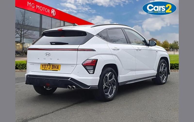 Used Hyundai Kona N Line 139 HP (102 kW) 2024 White SUV