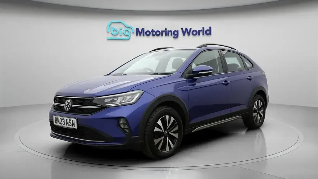 Begagnad VW Taigo S 110 HK (80 kW) 2023 Blå SUV