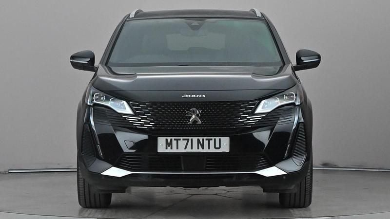 Black Used 2021 Peugeot 3008 GT SUV | £16,250 (Fair price) - Image 1/4