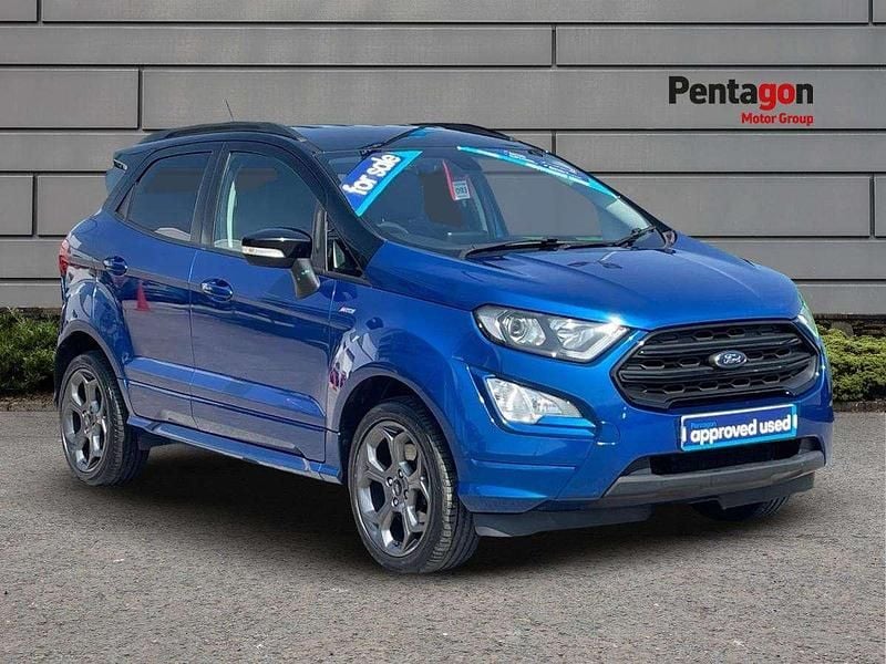 Blue Used 2018 Ford Ecosport ST-Line SUV | £8,995 (Good price) - Image 1/4