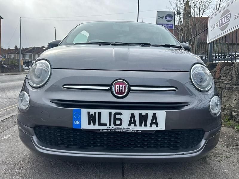 Used Fiat 500 Pop Star 69 HP (50 kW) 2016 Grey Hatchback