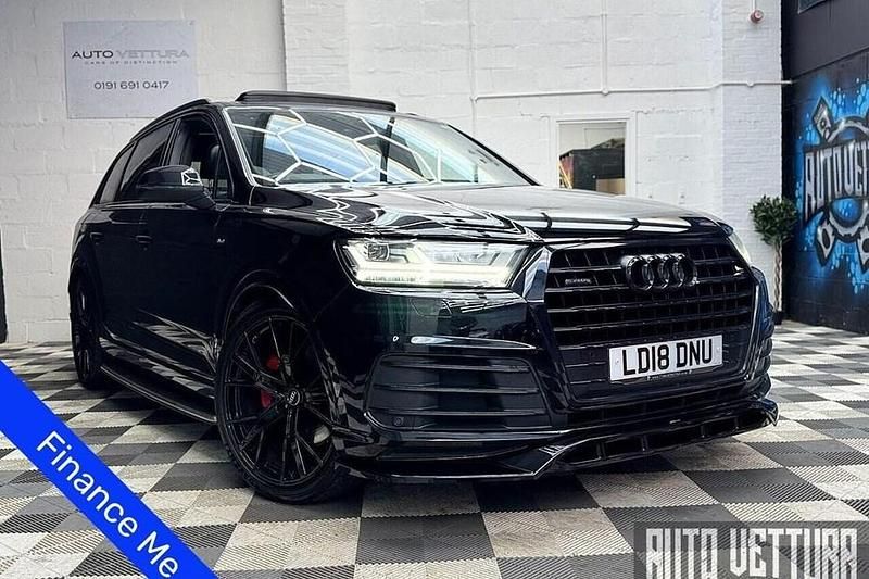 Black Used 2018 Audi Q7 Black Edition SUV | £26,995 (Fair price) - Image 1/1