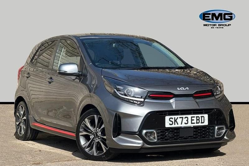 Used Kia Picanto GT-Line 66 HP (48 kW) 2023 Grey Hatchback