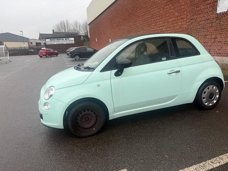 Used Fiat 500 Pop 69 HP (50 kW) 2015 Green Cabriolet