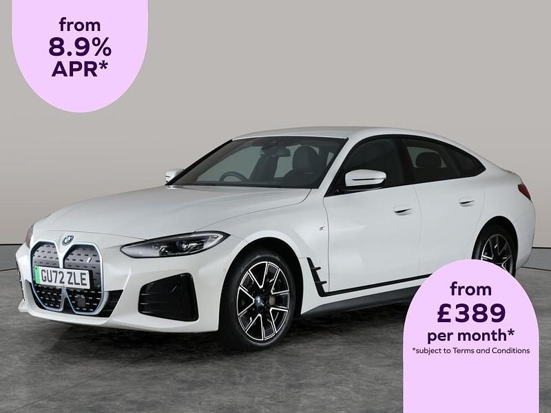 White Used 2022 BMW i4 M Sport Sedan | £27,396 (Good price) - Image 1/2