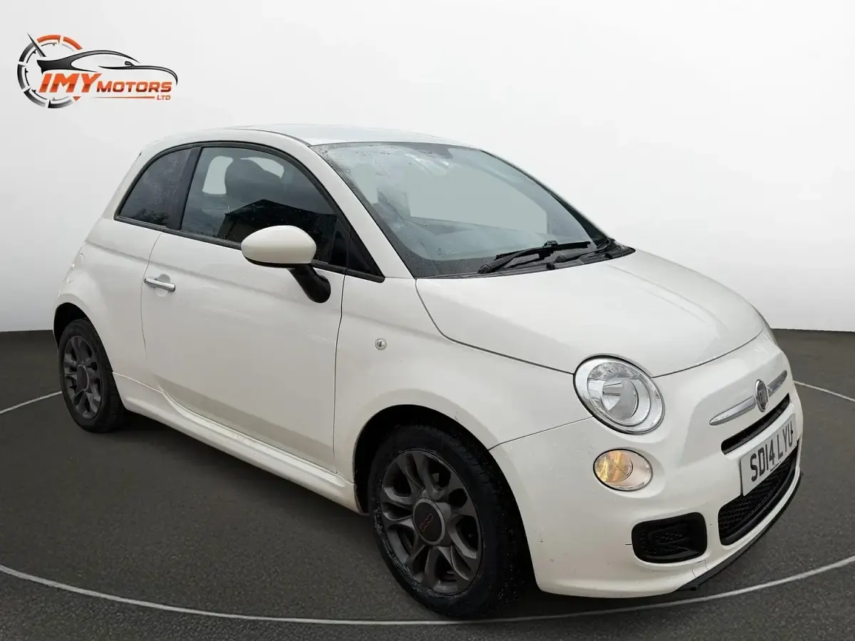 Used Fiat 500 S 69 HP (50 kW) 2014 White Hatchback