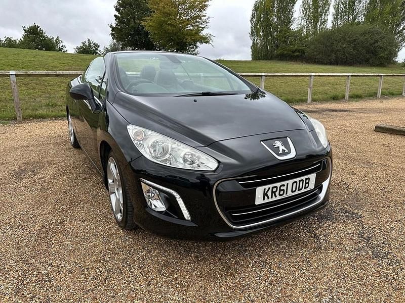 Used Peugeot 308 CC Allure 2012 Black Cabriolet