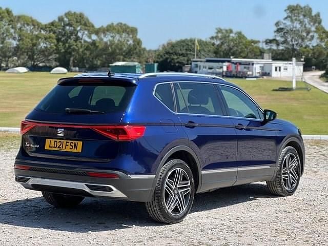Used Seat Tarraco XCELLENCE 150 HP (110 kW) 2021 Blue SUV