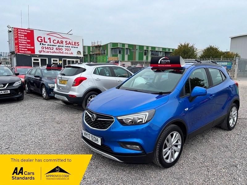 Blue Used 2017 Vauxhall Mokka X Active SUV | £6,499 (Good price) - Image 1/4