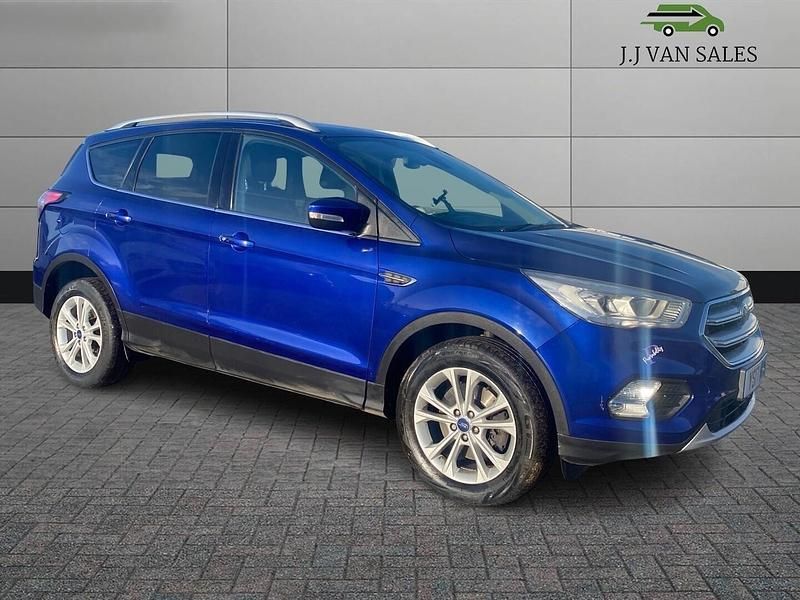 Blue Used 2017 Ford Kuga Titanium SUV | £8,250 (Good price) - Image 1/4
