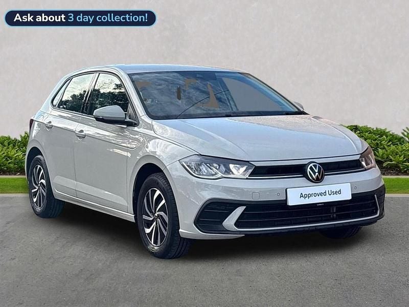 Grey Used 2024 VW Polo Life Hatchback | £16,875 (Good price) - Image 1/4