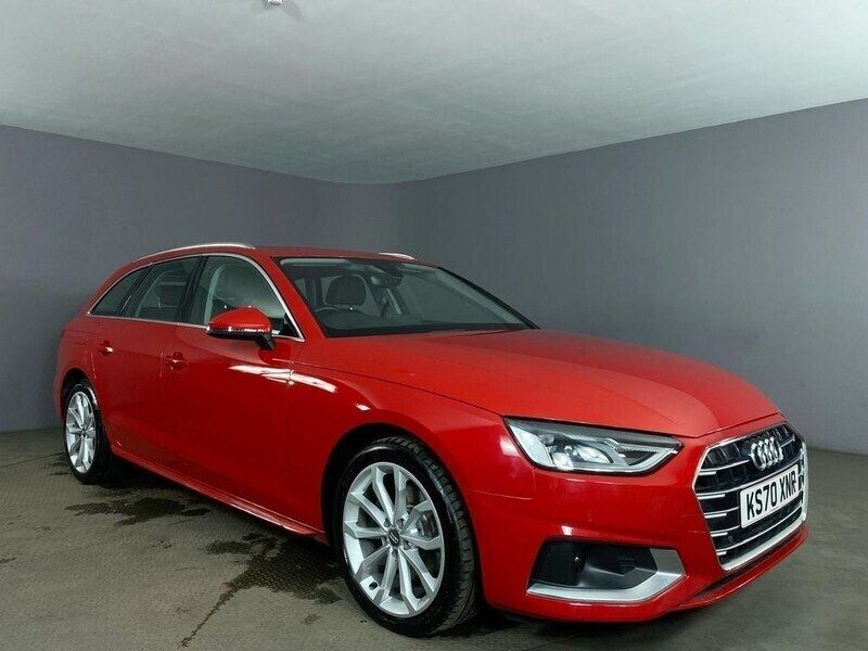 Red Used 2020 Audi A4 Sport Estate | £17,999 (Super price) - Image 1/4