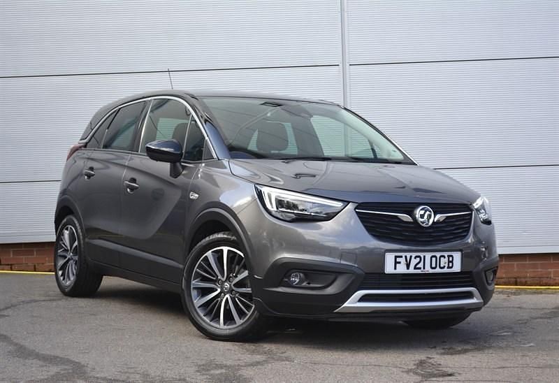 Grey Used 2021 Vauxhall Crossland X Elite SUV | £10,895 (Fair price) - Image 1/4