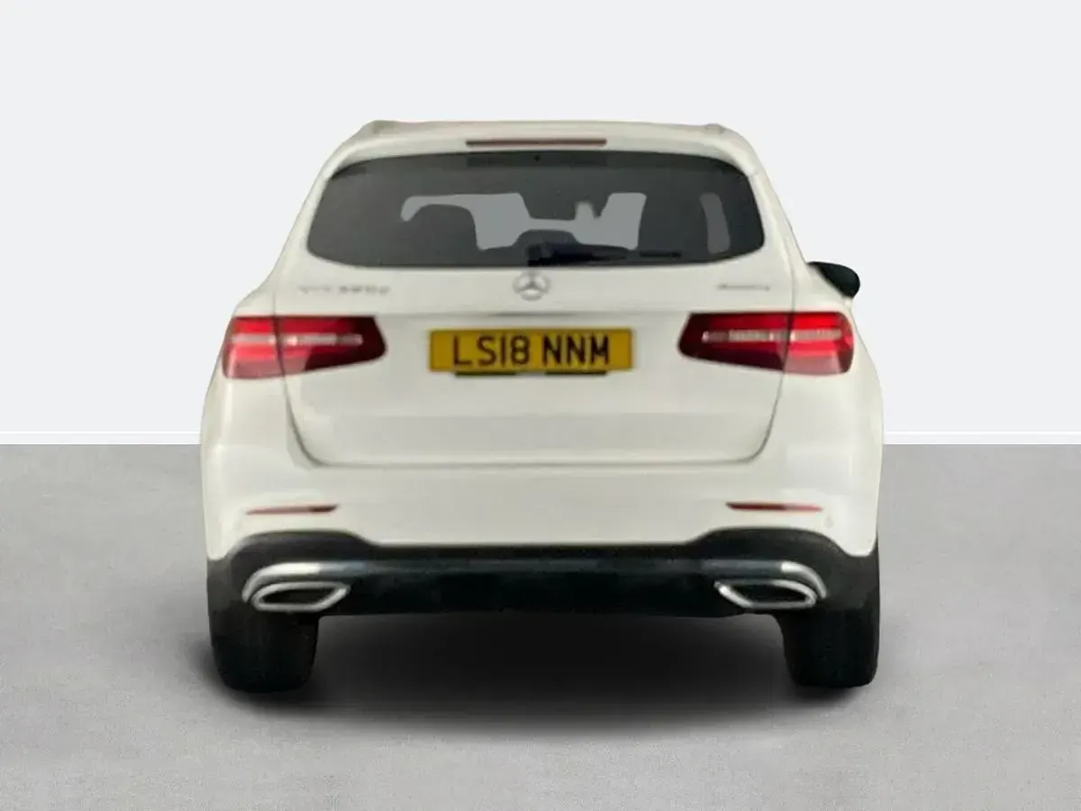 Used Mercedes GLC220 AMG line 170 HP (125 kW) 2018 White SUV