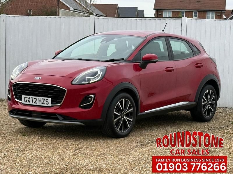 Used Ford Puma Titanium 125 HP (91 kW) 2022 Red Hatchback