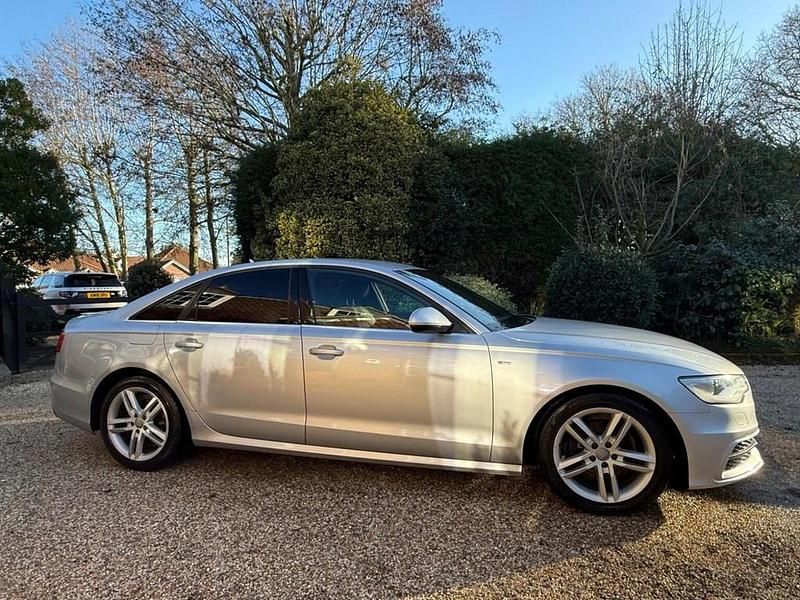 Used Audi A6 S-Line 2013 Silver Sedan
