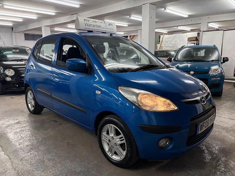 Blue Used 2009 Hyundai i10 Comfort Hatchback | £3,995 (Fair price) - Image 1/4