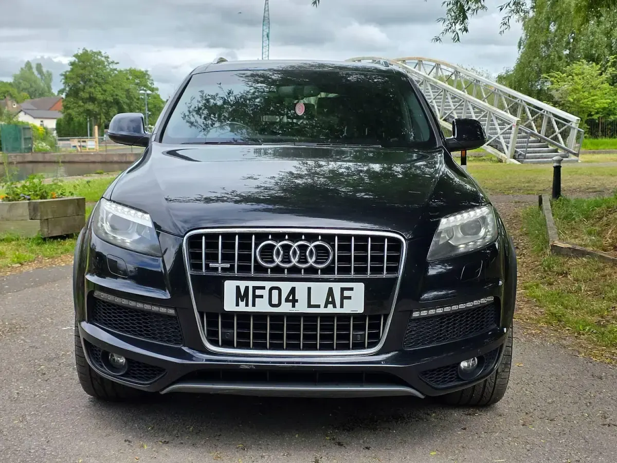 Used Audi Q7 S-line plus 245 HP (180 kW) 2014 Black SUV