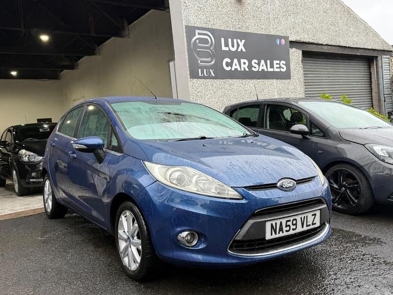 Used Ford Fiesta Zetec 2009 Blue Hatchback