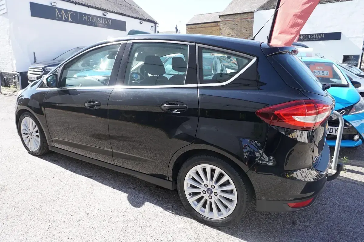 Used Ford C-MAX Titanium 125 HP (91 kW) 2015 Black MPV