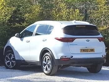 Used Kia Sportage 130 HP (95 kW) 2018 White SUV