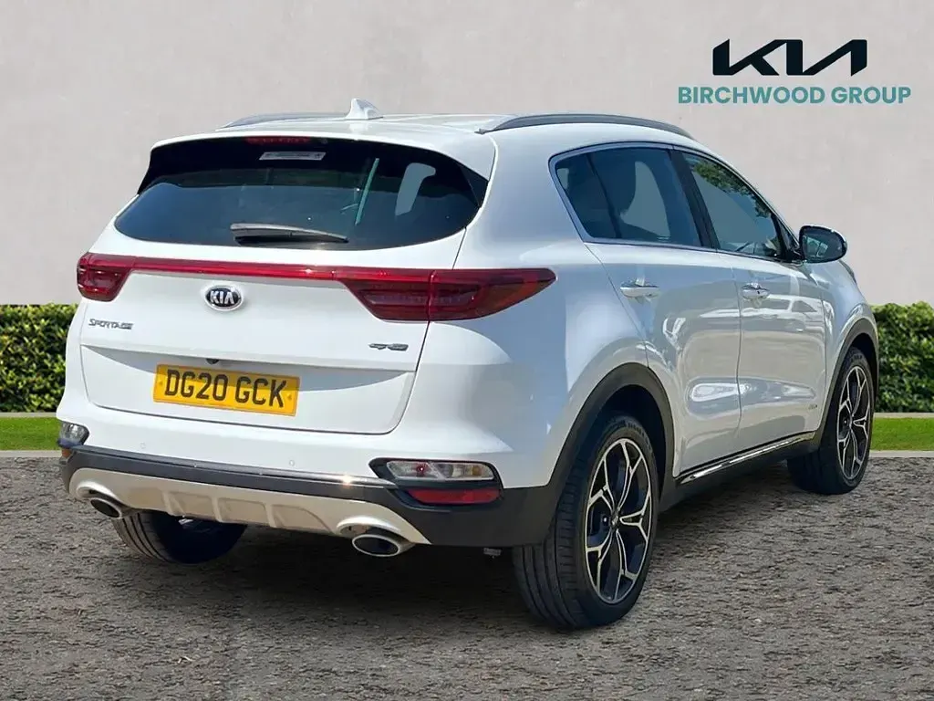 Used Kia Sportage GT-Line 136 HP (100 kW) 2020 White SUV
