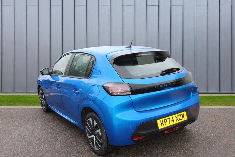 Blue Used 2024 Peugeot 208 Active Hatchback | £17,269 (Expensive) - Image 1/4
