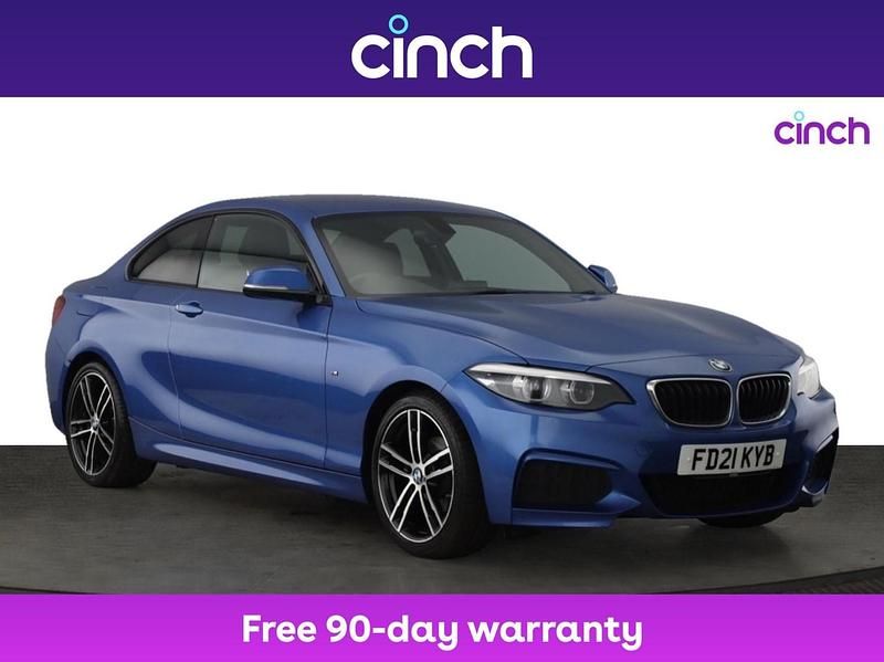 Blue Used 2021 BMW 218 M Sport Coupe | £17,599 (Fair price) - Image 1/3