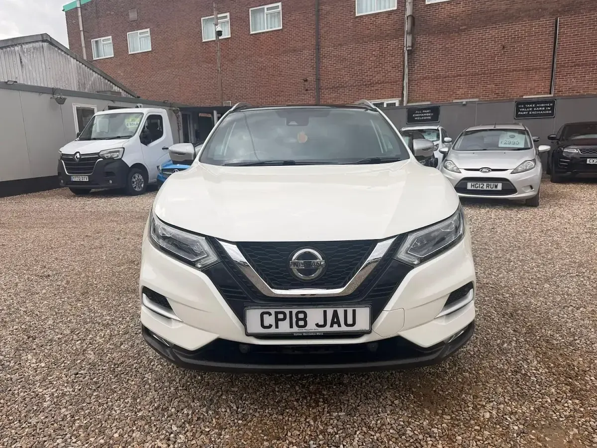 Used Nissan Qashqai S 130 HP (95 kW) 2018 White SUV