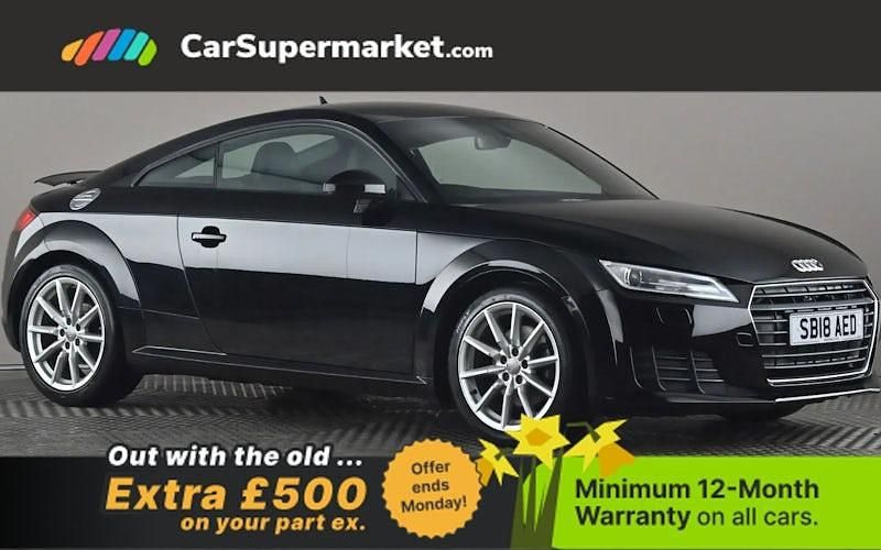 Used Audi TT Sport 180 HP (132 kW) 2018 Black Coupe