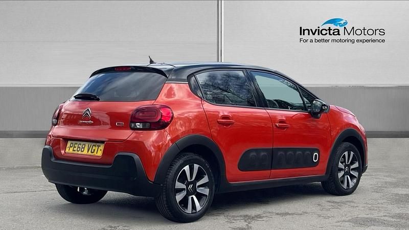 Used Citroën C3 Flair 82 HP (60 kW) 2018 Power orange metallic Hatchback